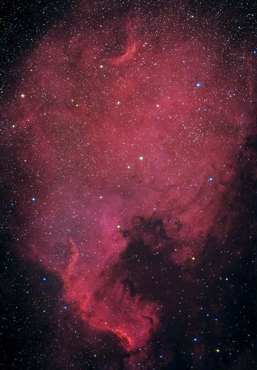 NGC7000, the North American Nebula